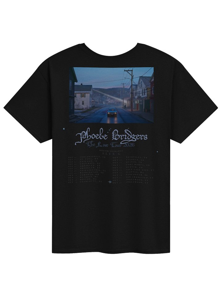 Phoebe Bridgers The Lost Tour Merch Tshirt product image (2)