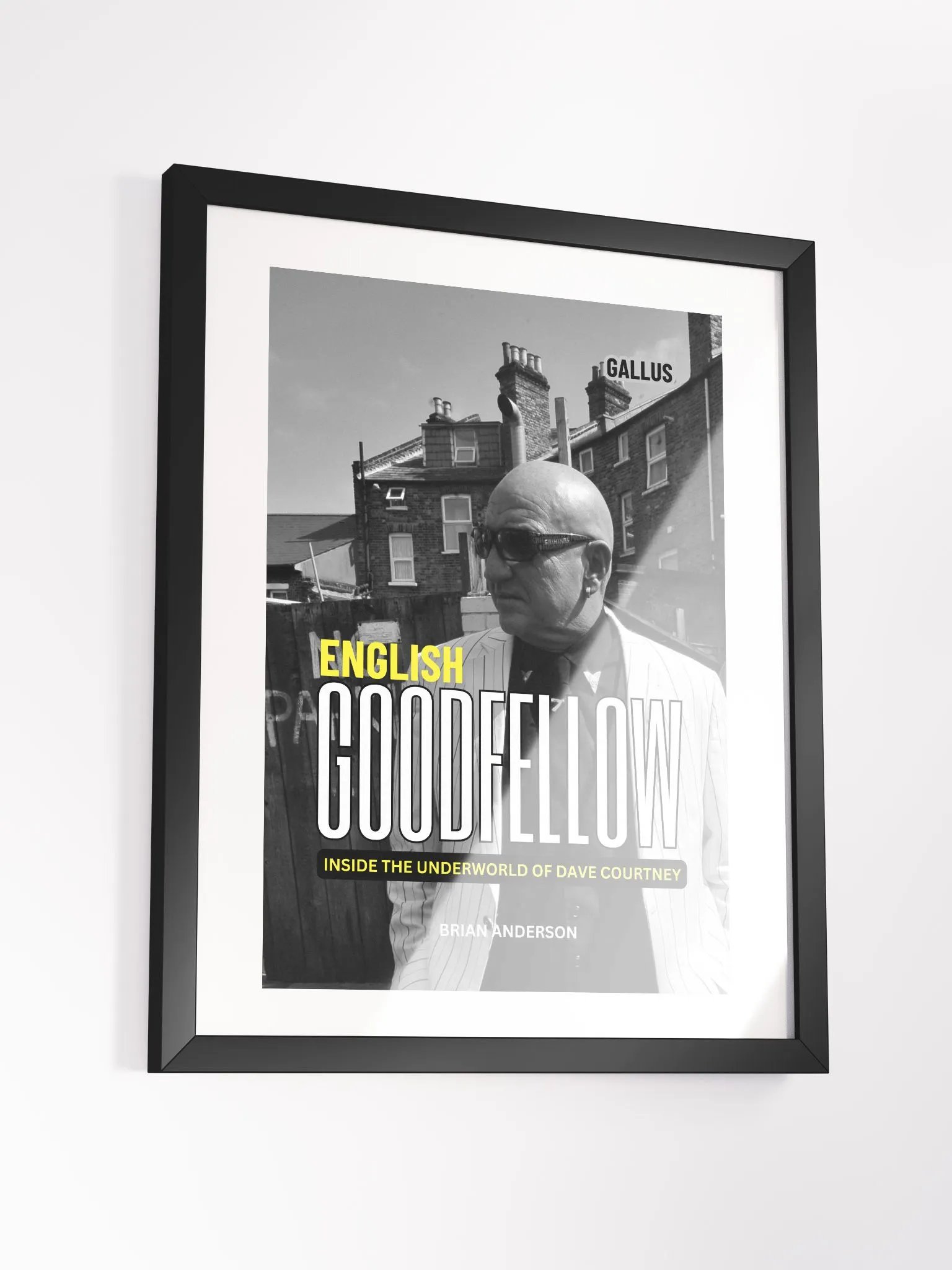 Large Dave Courtney Framed Poster product image (3)