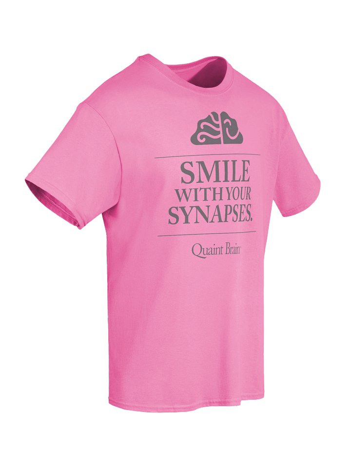 Quaint Brain™ Smile With Your Synapses Heavyweight Cotton Tee product image (2)