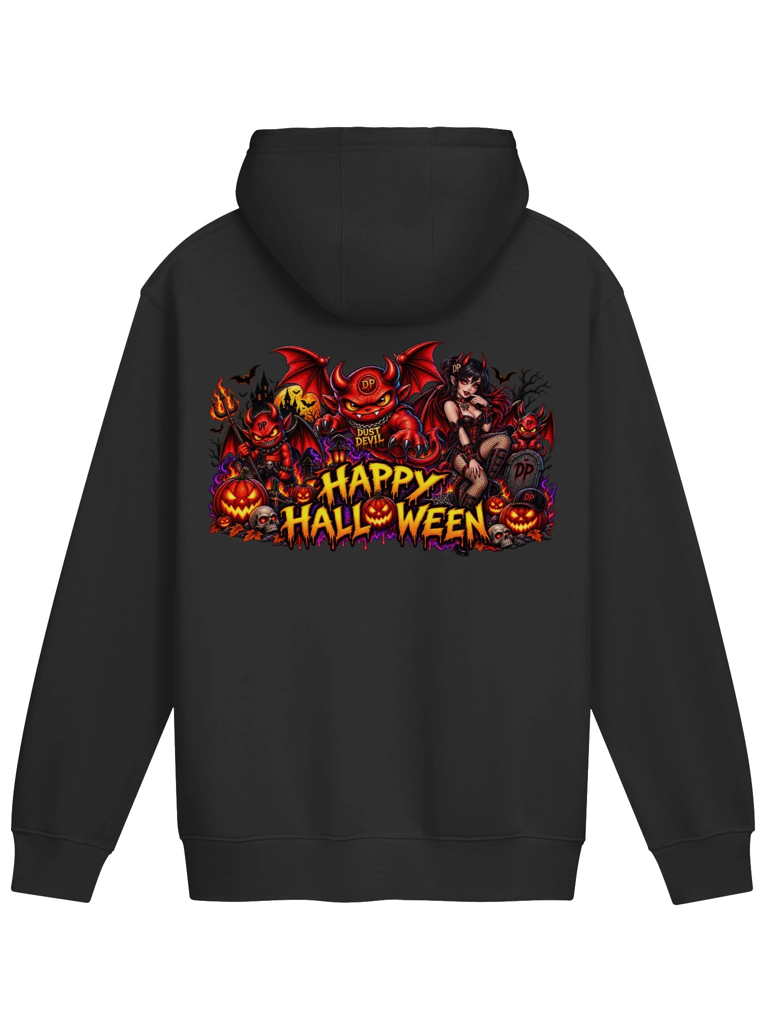 Dust Devil Happy Halloween Premium Pullover Hoodie product image (10)