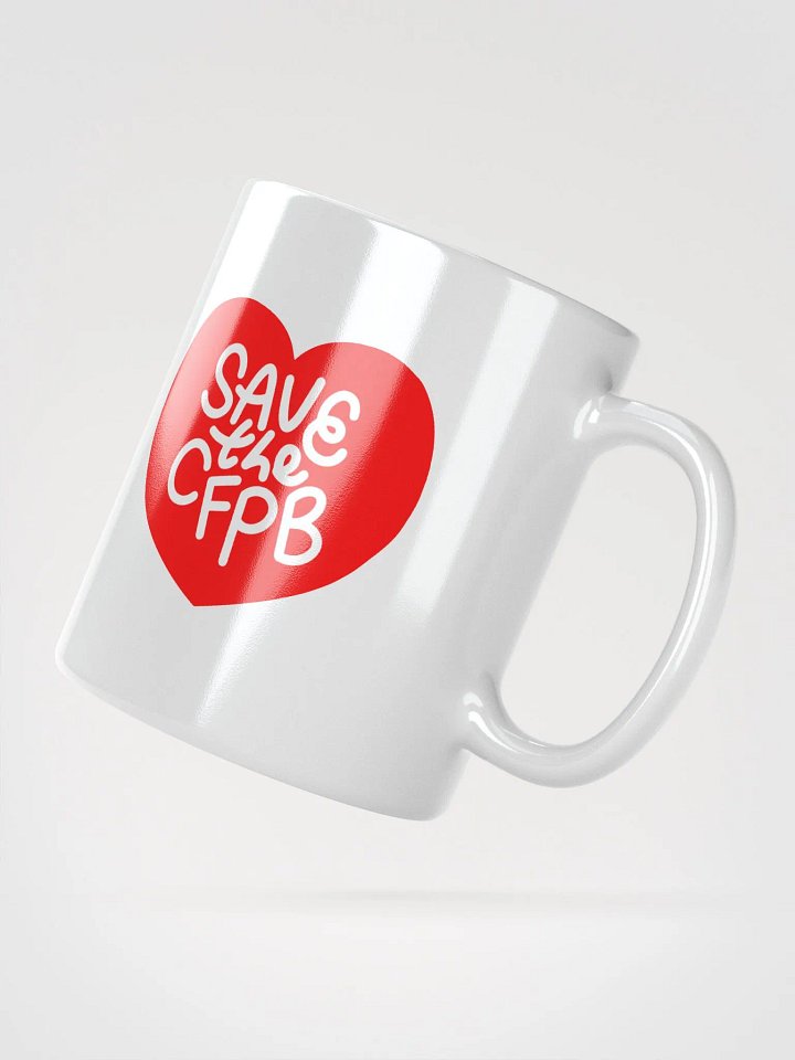 Save the CFPB Mug (Red) product image (2)