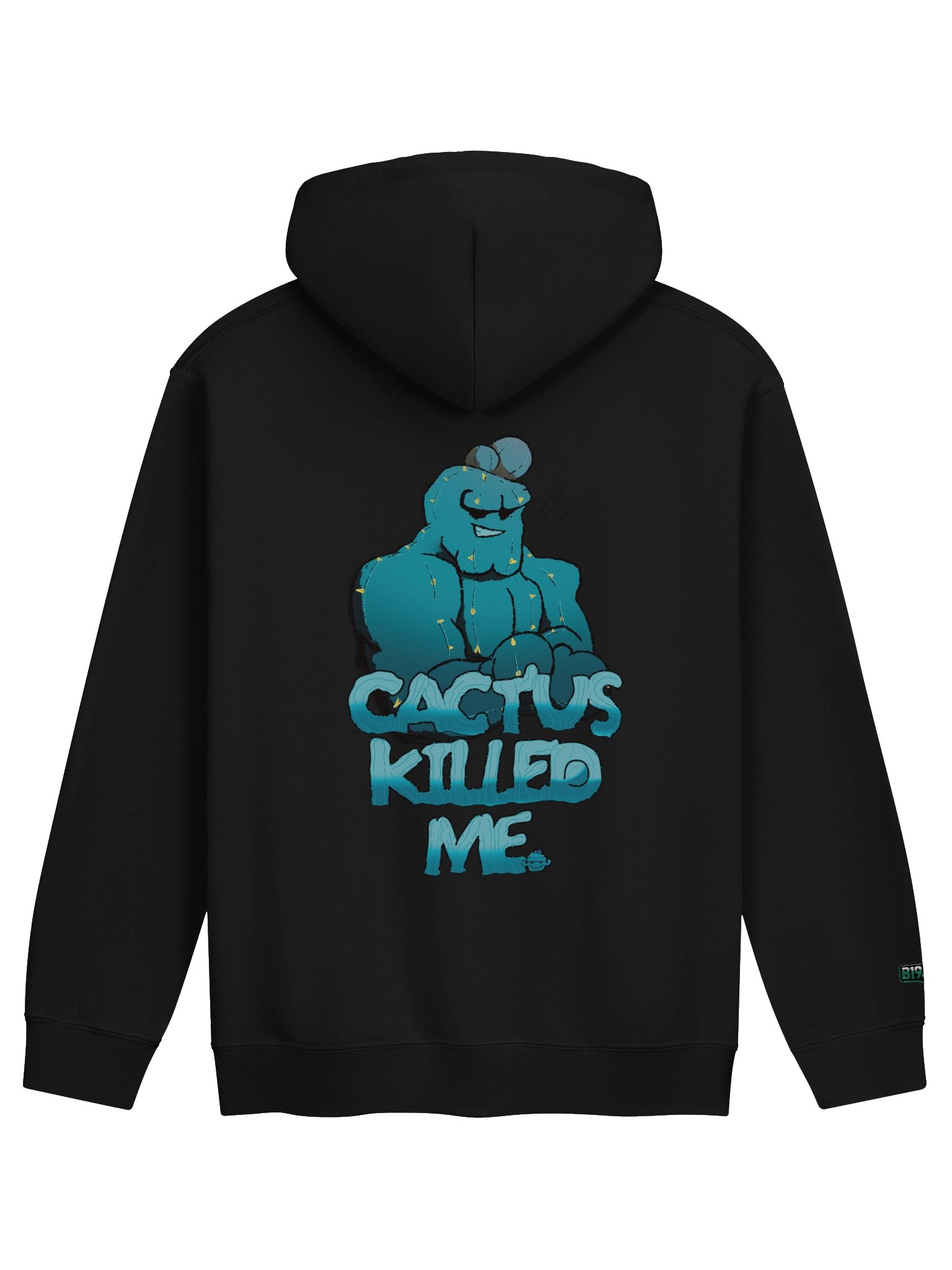 Cactus Killed Me Large Print Hoodie product image (2)