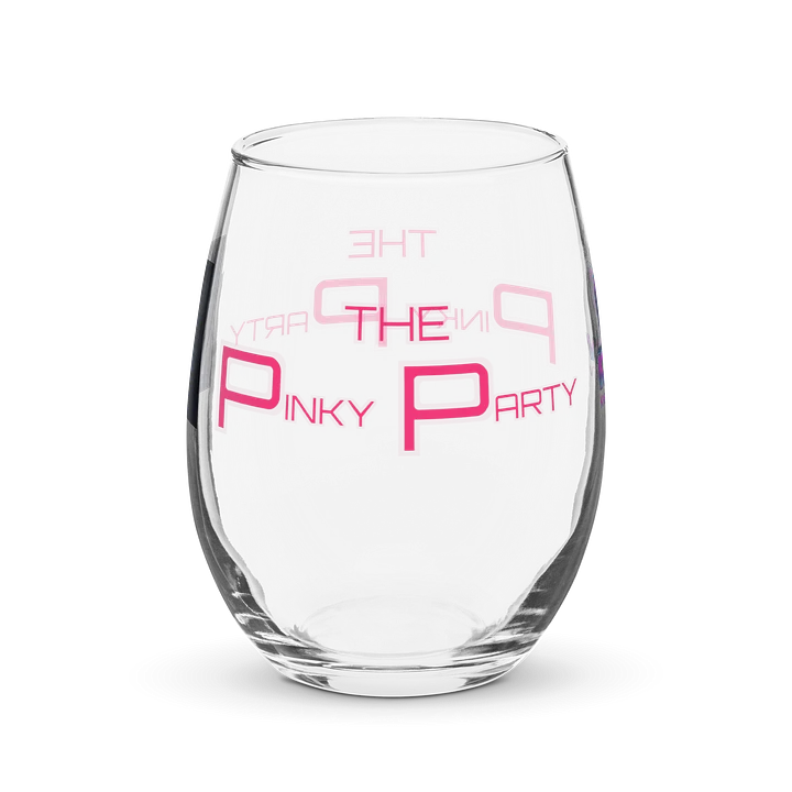 KDIPtv Pinky Party Wine Glass product image (1)