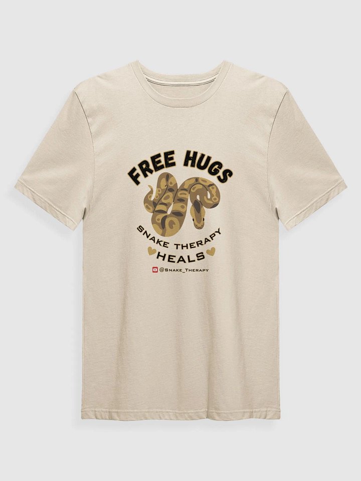 Unisex "Free Hugs" Ball Python Shirt (Light) product image (1)