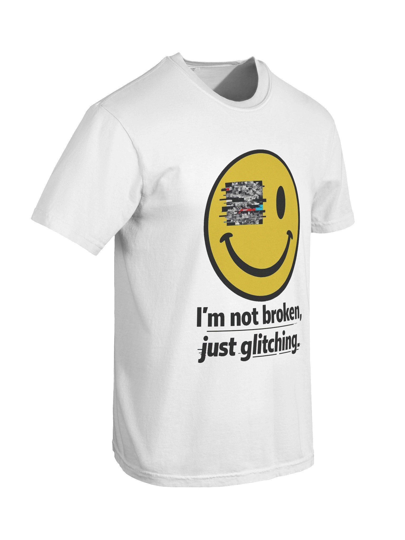 “Just Glitching” Retro Reality Tee product image (7)