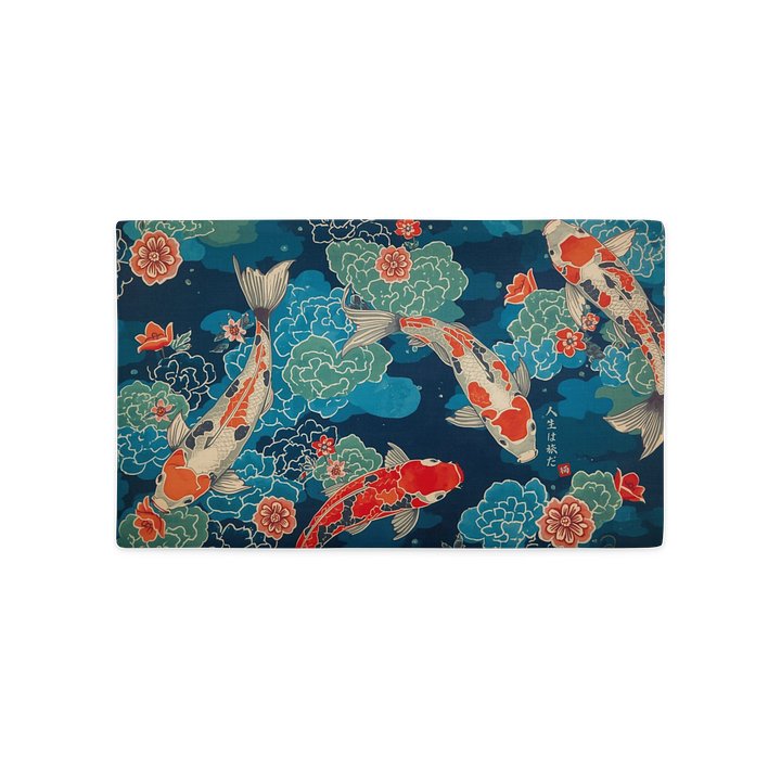 Koi Journey Cushion Cover product image (5)