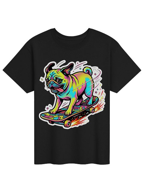 Kickflip Pug Tee