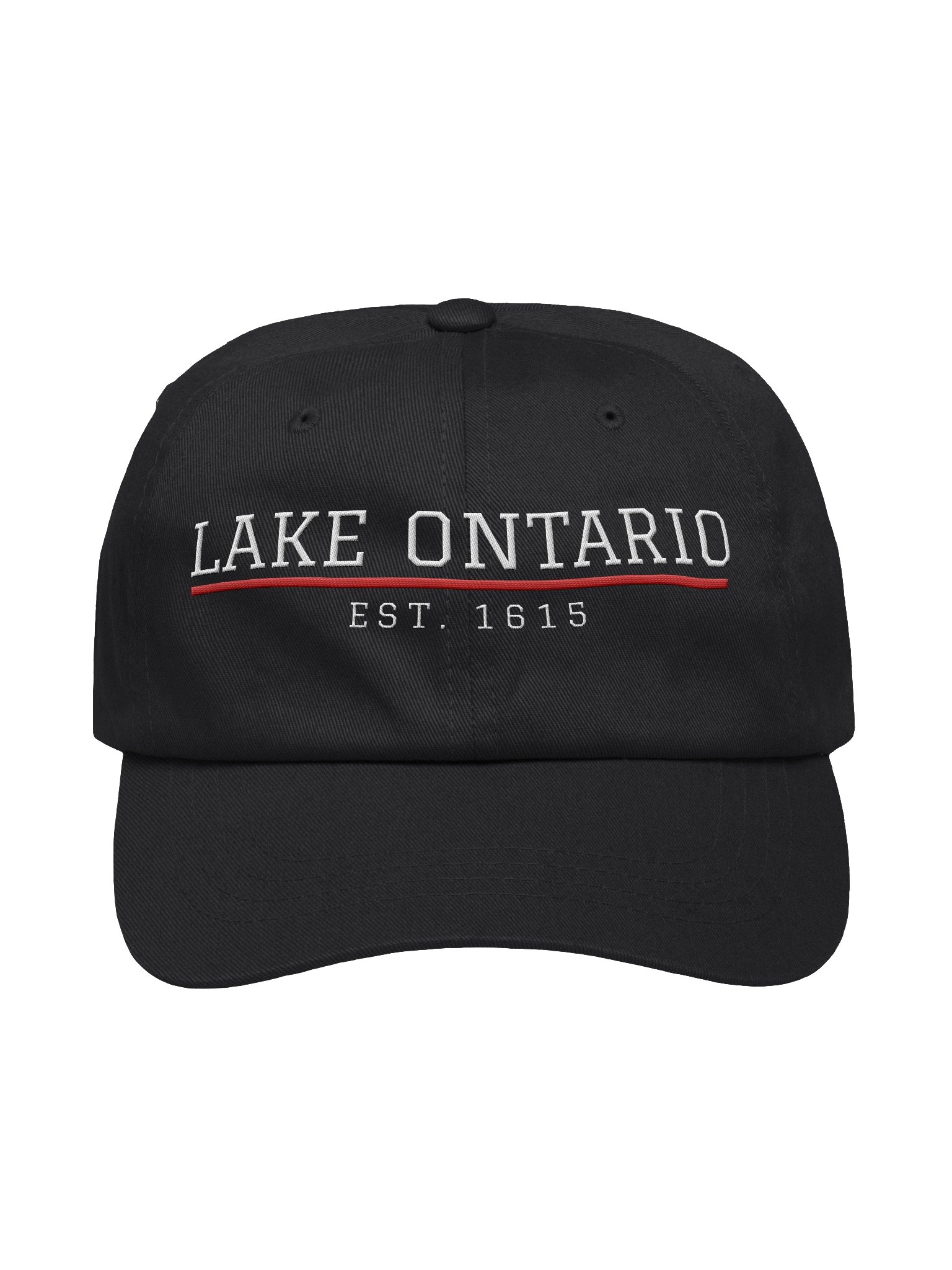 Lake Ontario EST. 1615 Embroidered Dad Hat | Canadian Heritage Cap product image (2)