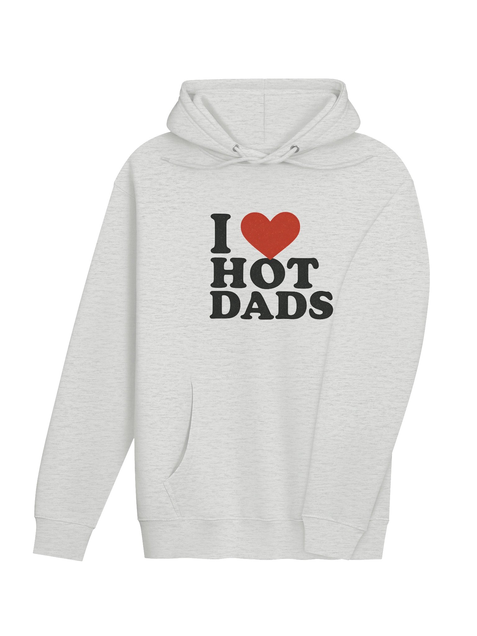 I ♥ HOT DADS Lane Seven Hoodie product image (11)