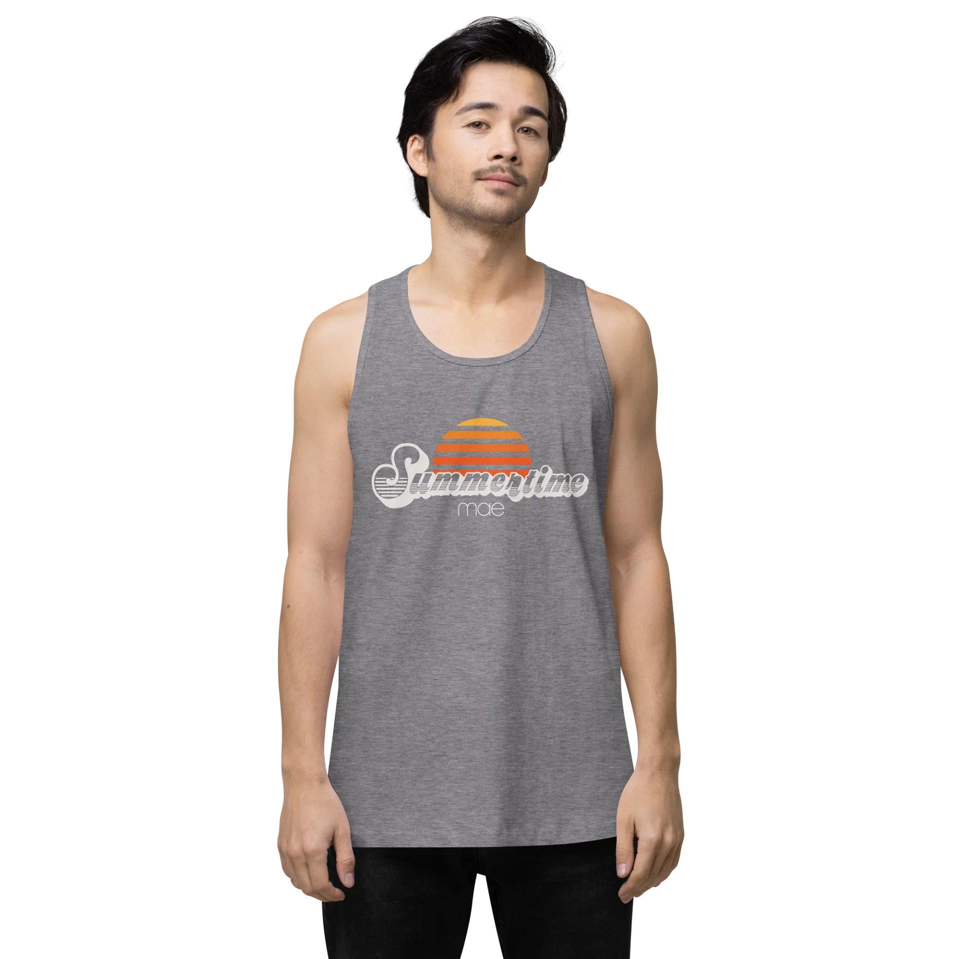 Summertime Tank - gray product image (2)
