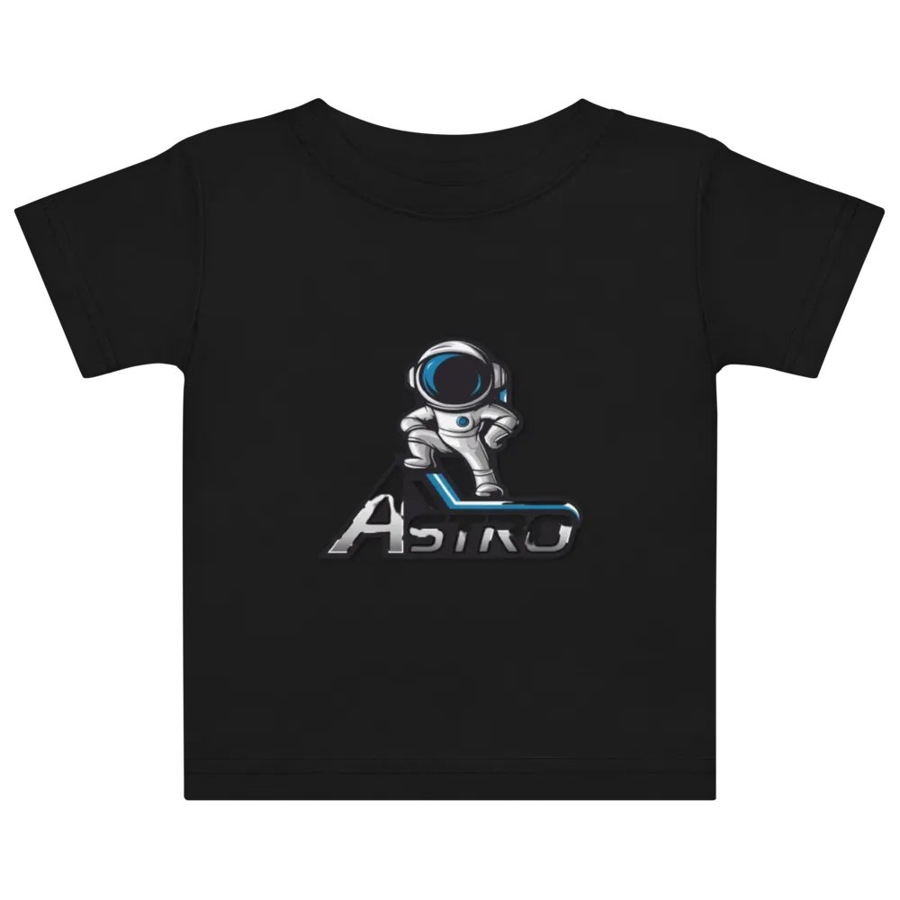 Exclusive Astro Explorer Baby Graphic T-Shirt - 100% Cotton, Sizes 6M-24M product image (1)