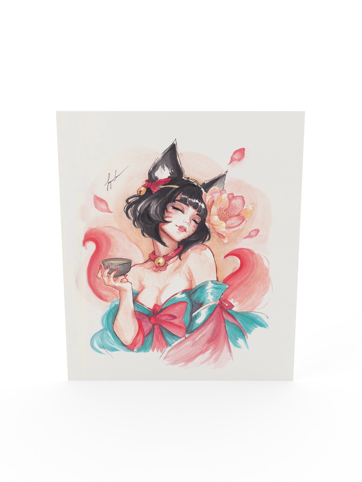 Spirit Blossom Ahri Art Print product image (5)