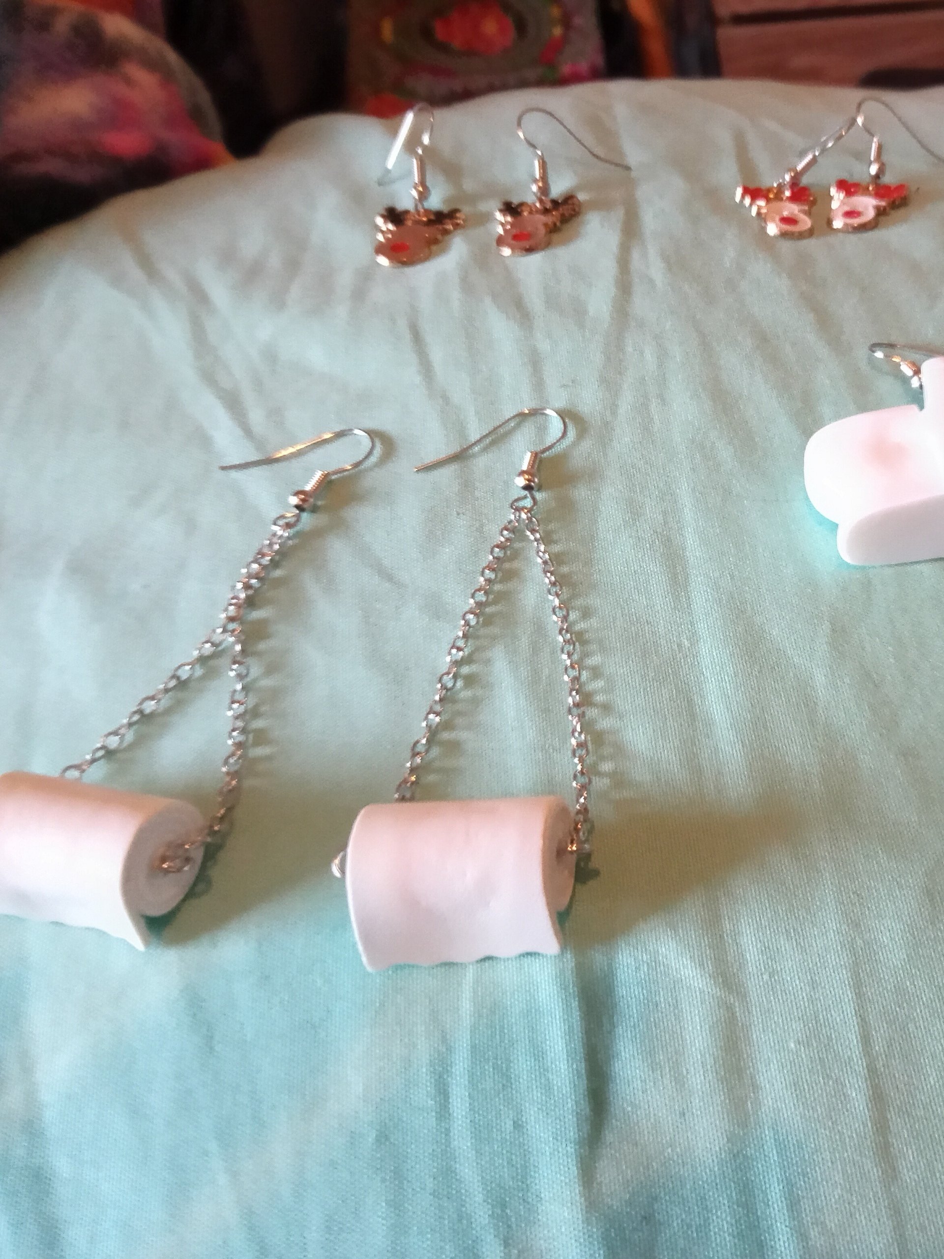 Funny Novelty Earring Bundle: Playful Gag Gift Set product image (1)