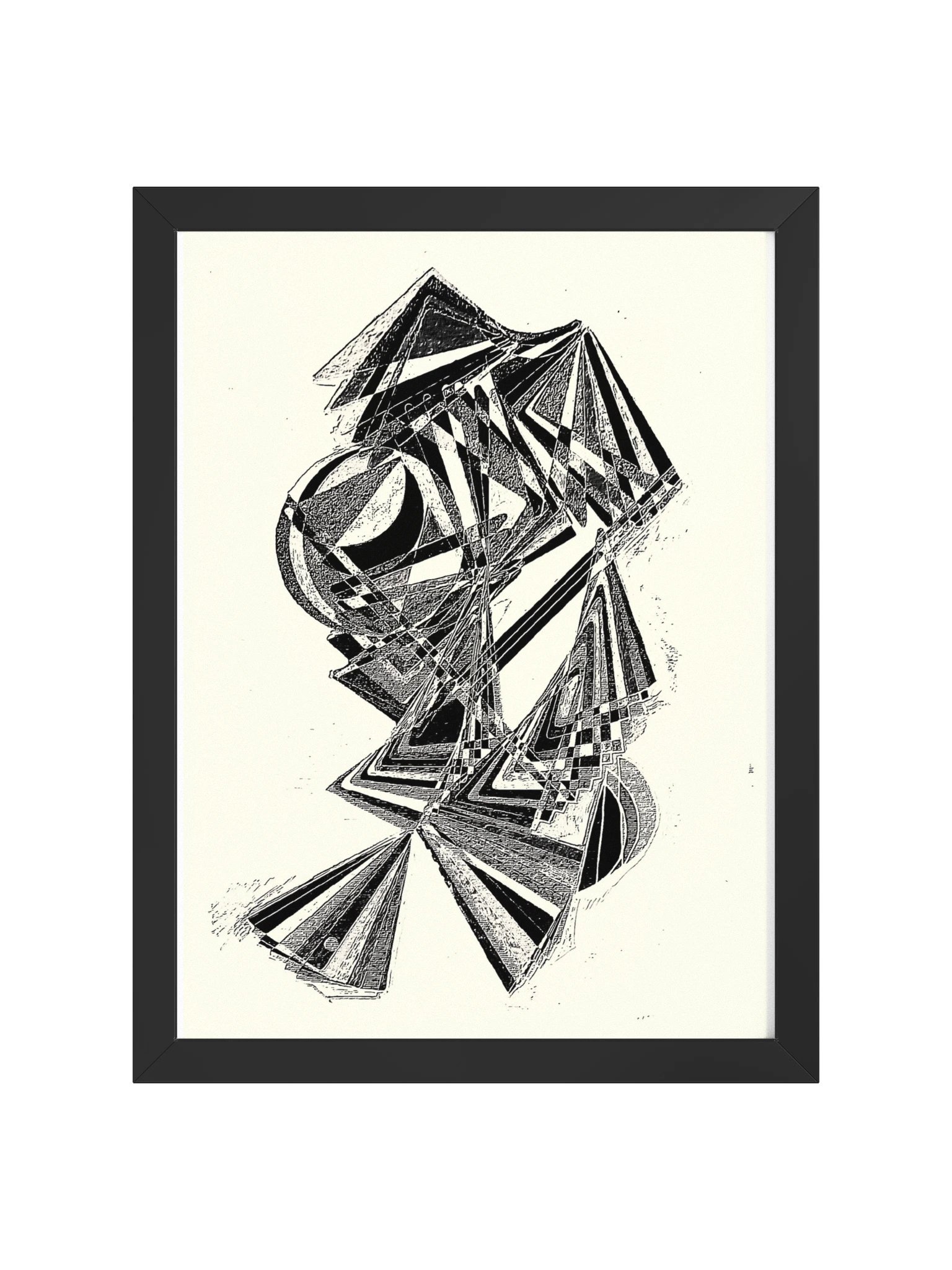 The Samurai 2026 (B&W) — Fine Art Print with Frame product image (1)