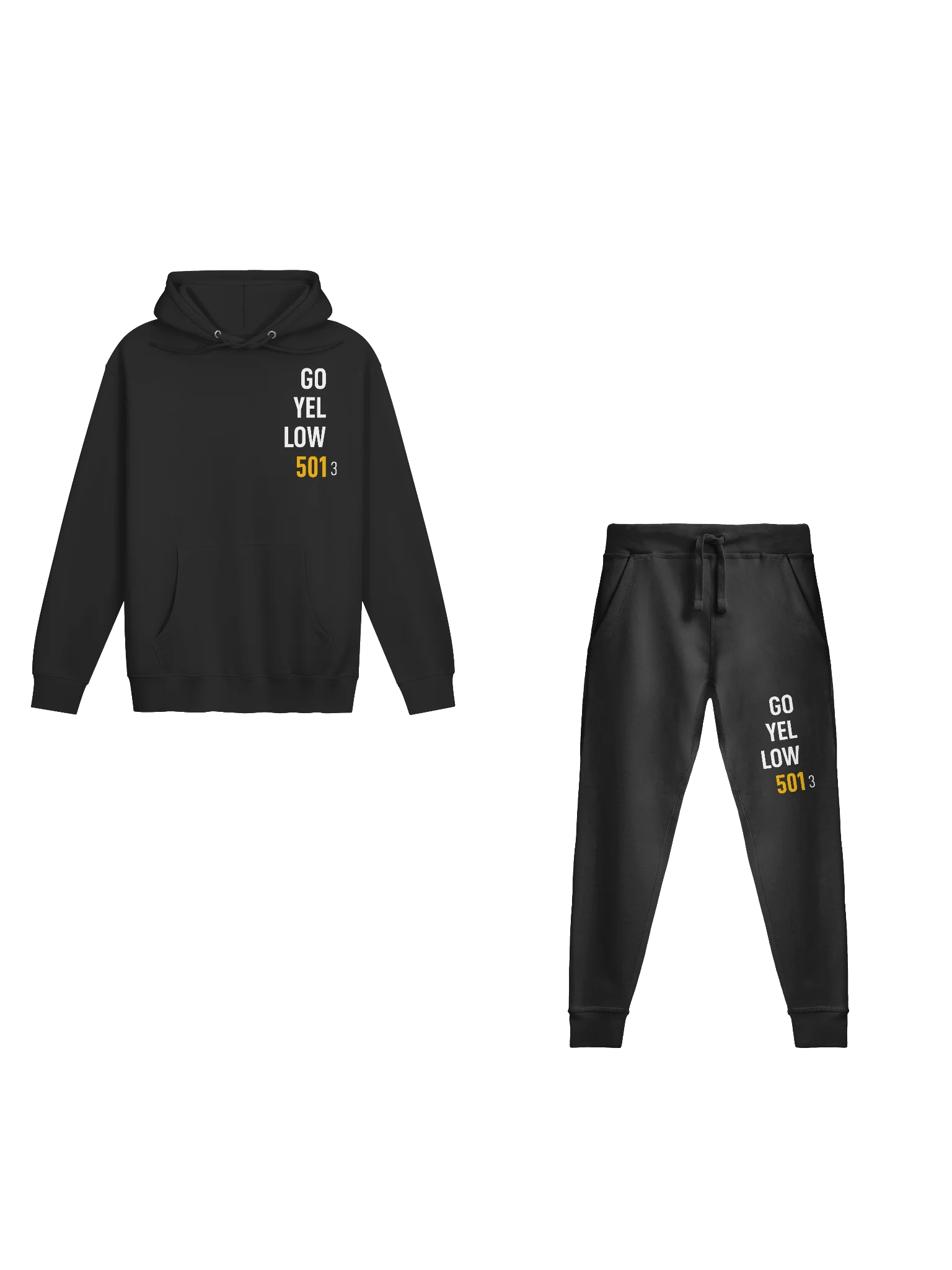 Go Yellow 501 Jogger Hoodie Set product image (1)