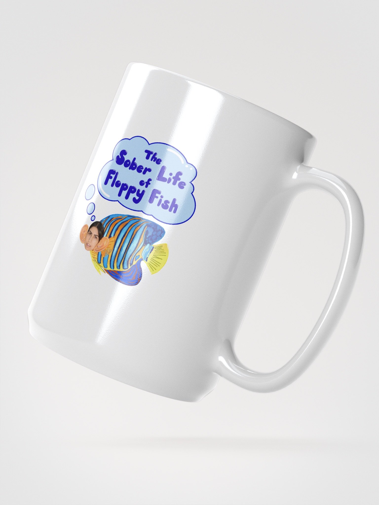 Sober Floppy Fish Mug product image (3)