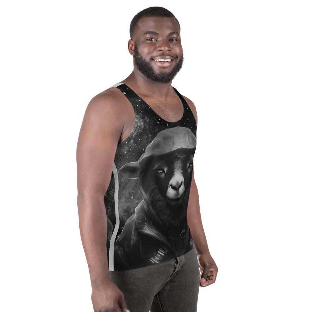 IDFKtv Black Sheep Full B/W Tank Top product image (10)