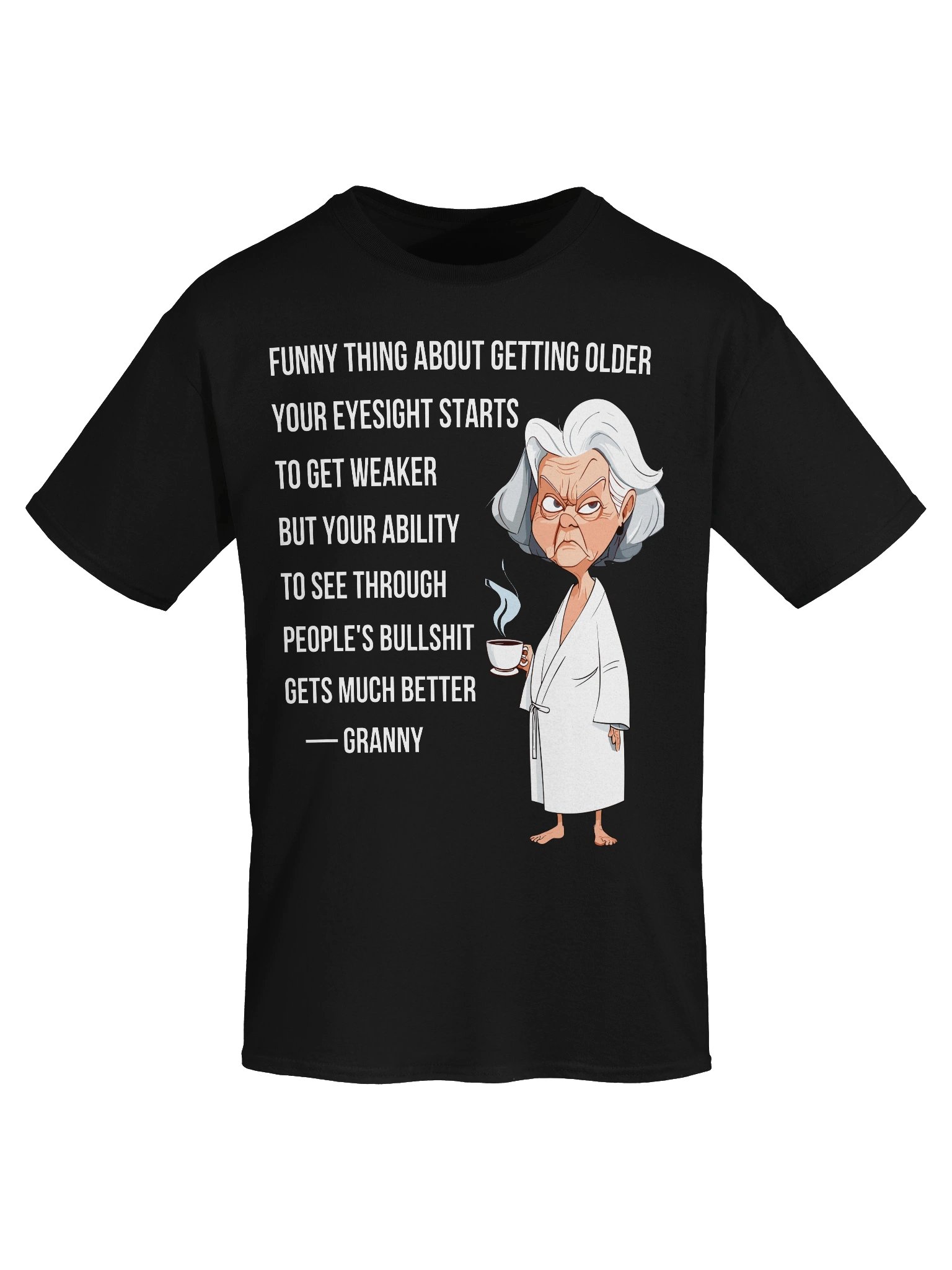Granny Knows Best Funny Meme Tee product image (5)