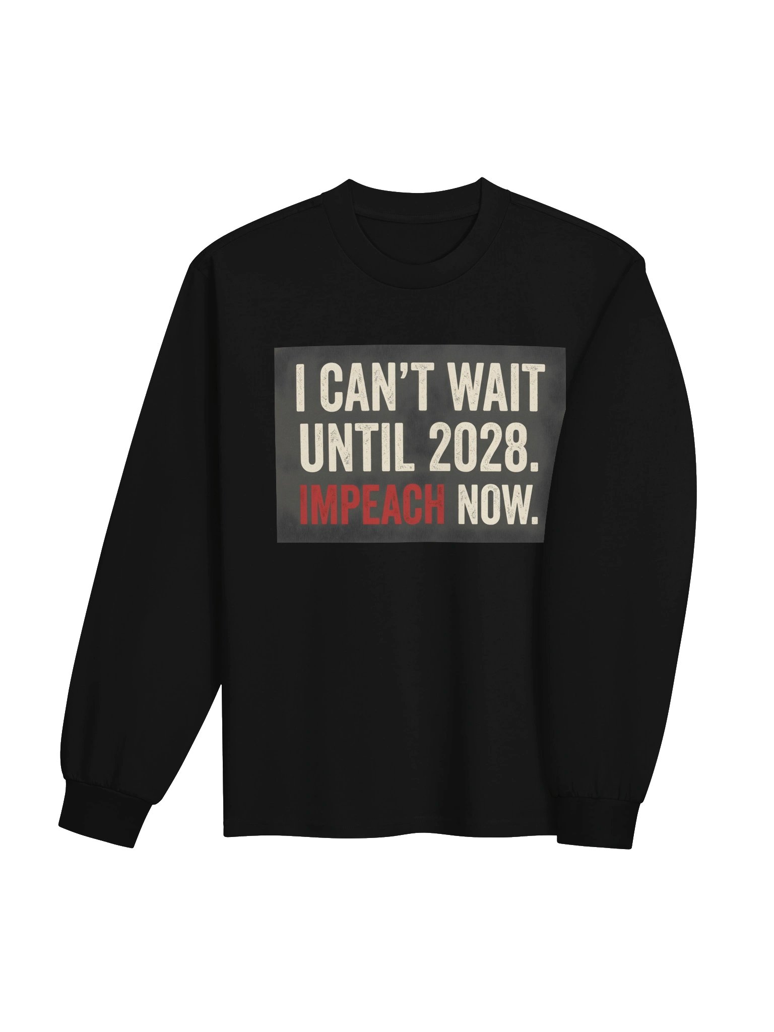 Impeach Unisex Premium Heavyweight Long Sleeve Shirt product image (3)