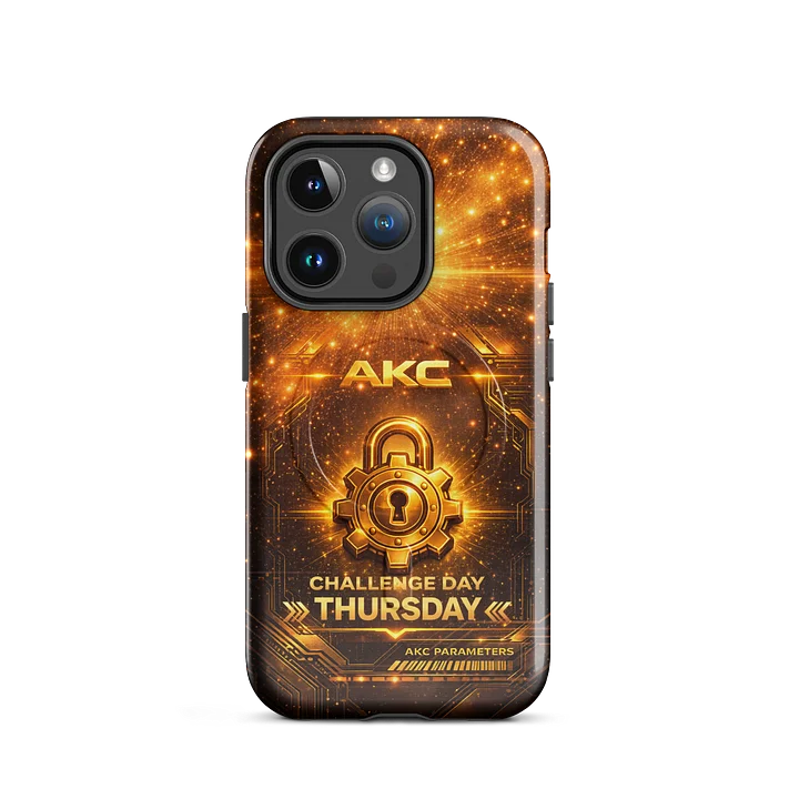 • AKC // Challenge Day Thursday Tough Case for iPhone® | Arkfall Kitty Collective product image (2)
