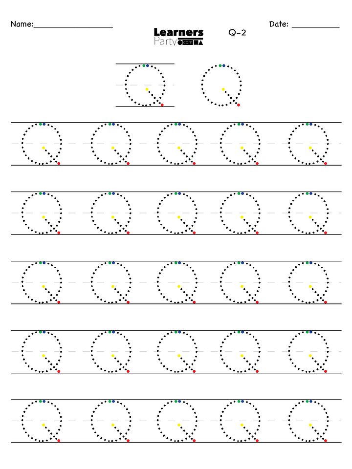 Q/q - New Digital Product Progressive Letter Builder product image (1)