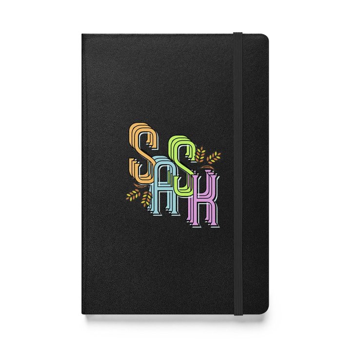 SASK Saskatoon Saskatchewan Colorful Hardcover Notebook product image (1)