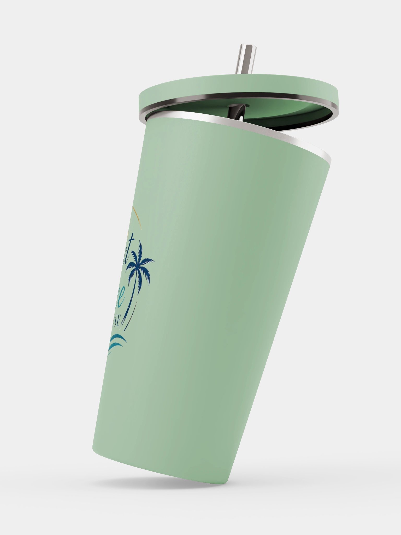 Perfect in Peace Paradise Insulated Tumbler with Straw product image (3)