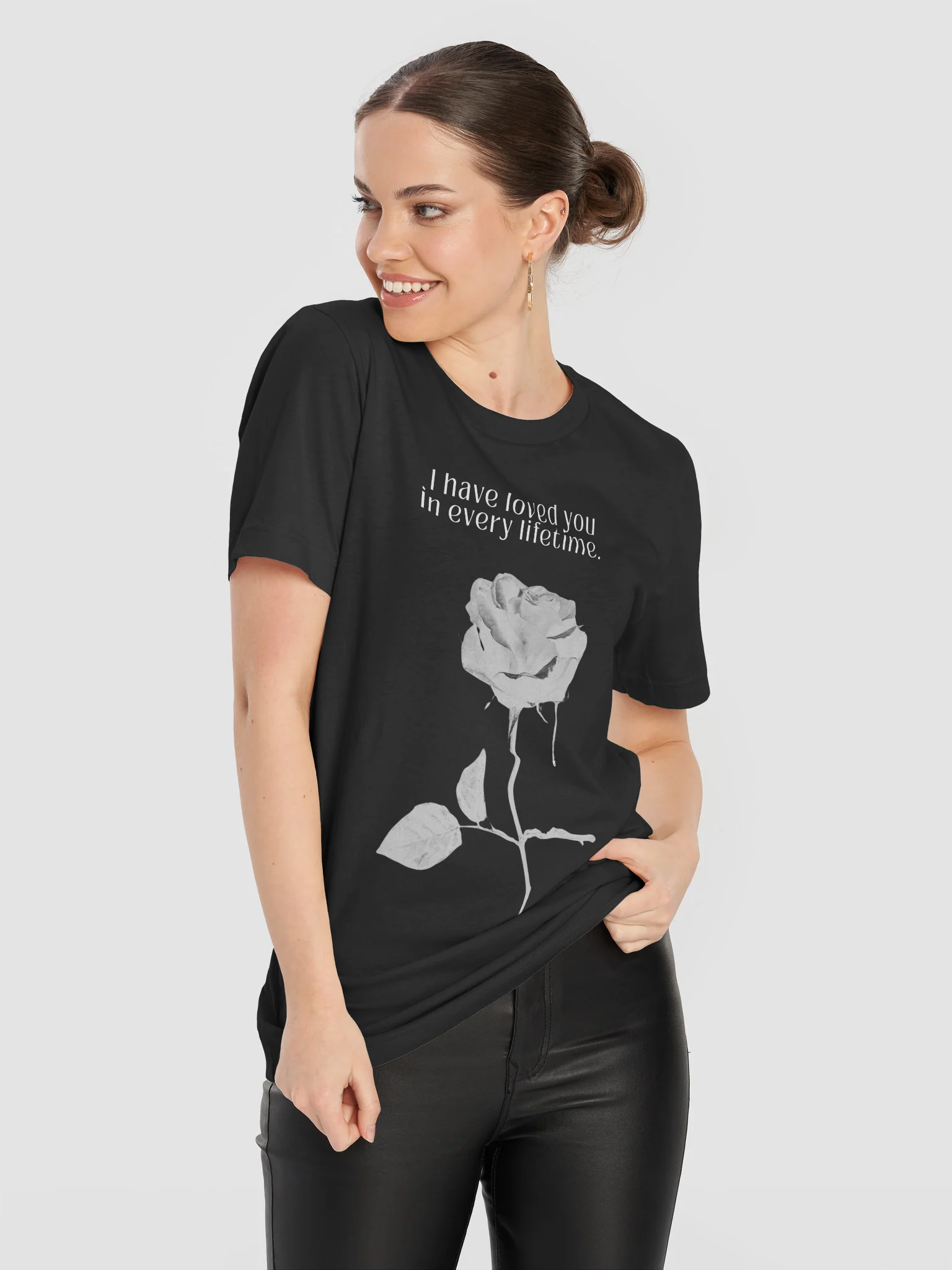 Separate Ways - Black Rose - T-Shirt product image (3)