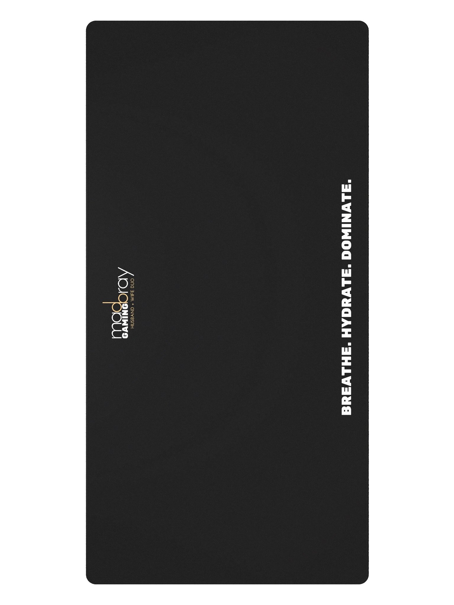 BREATHE. HYDRATE. DOMINATE. Gaming Mouse Pad product image (2)