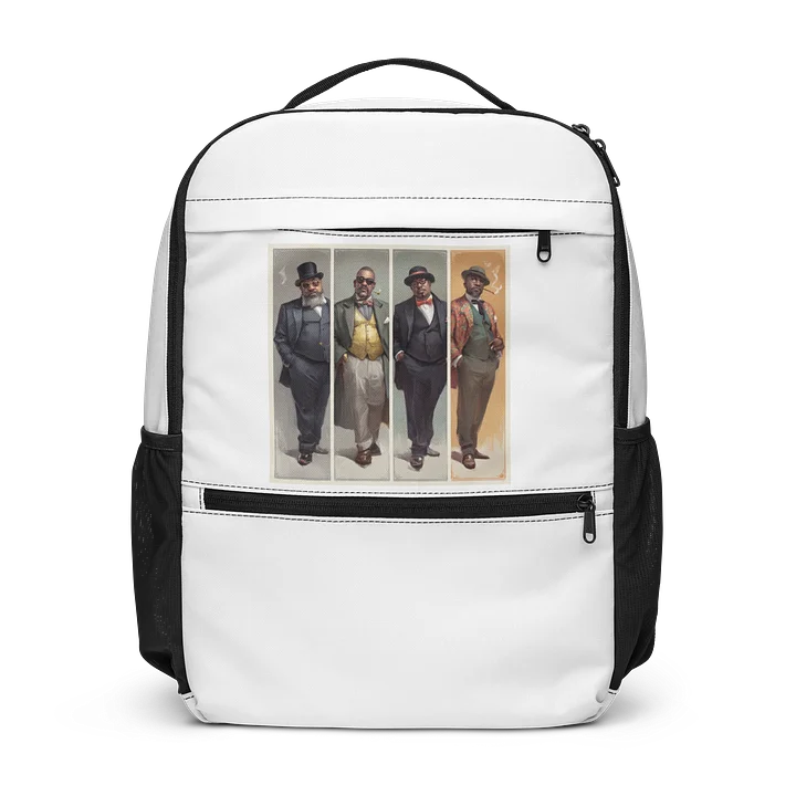Dapper Gents All-Over Print Backpack product image (1)