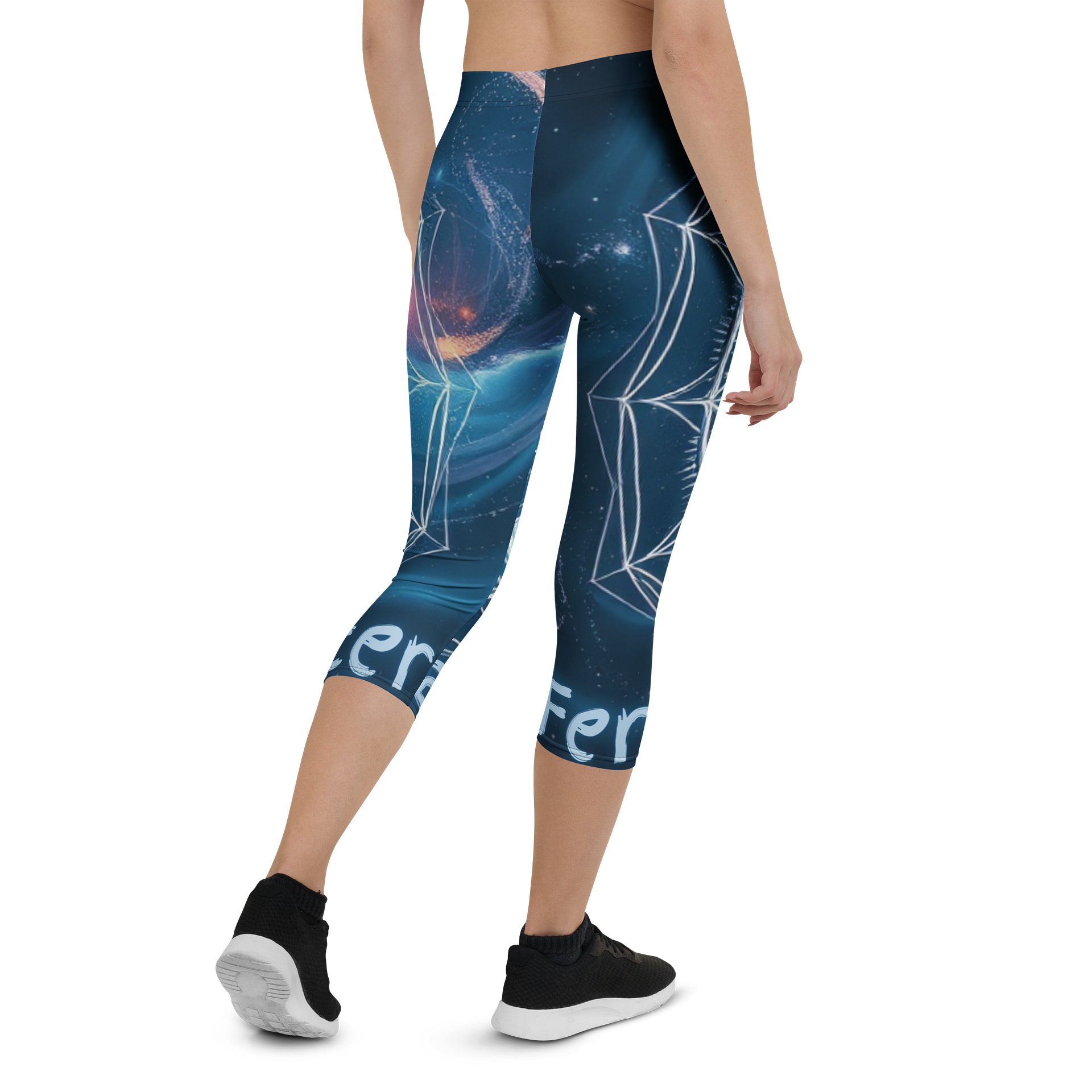 Customizable All-Over Capri Leggings product image (2)