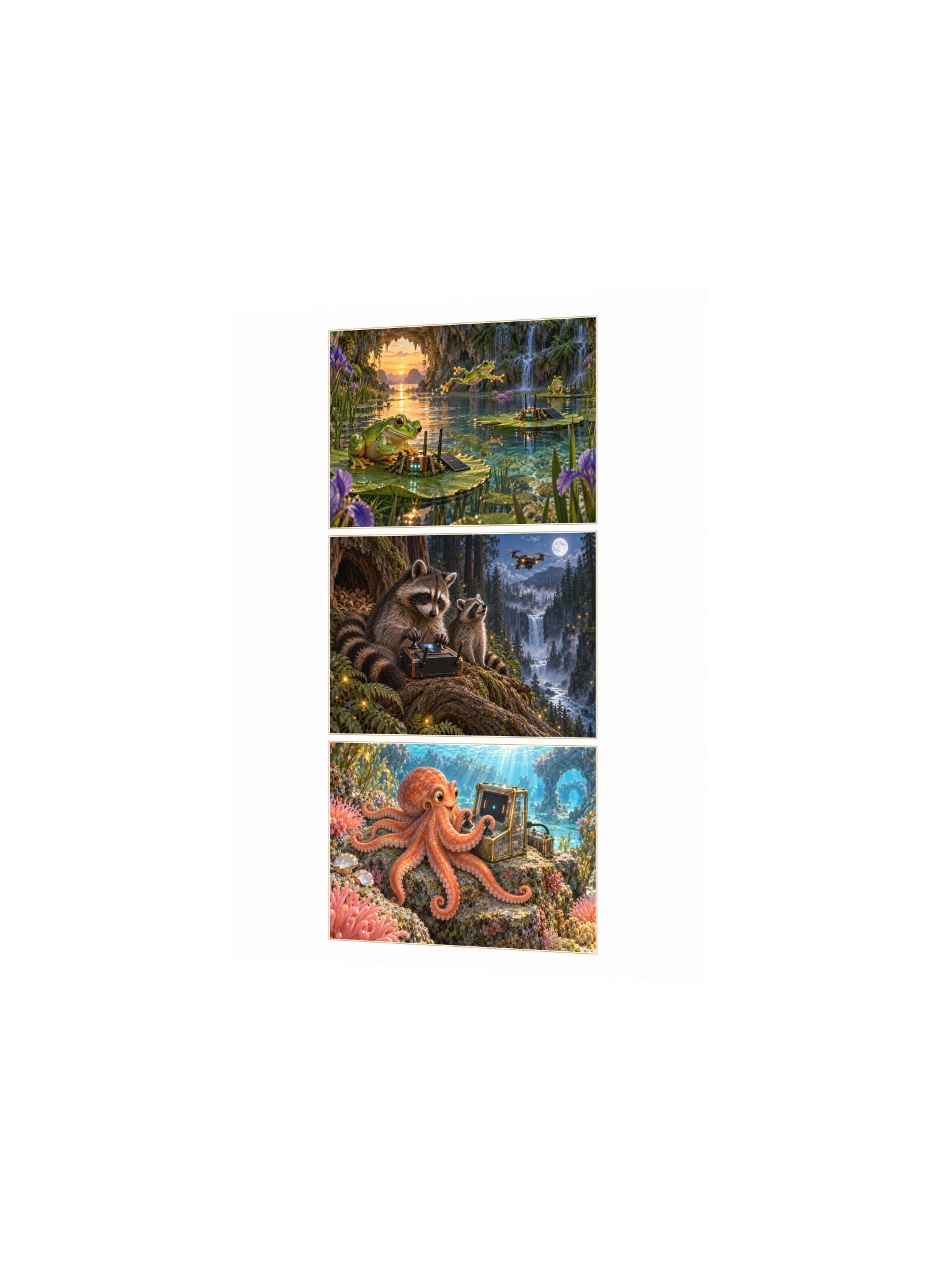 Play Connected Small Art Print product image (2)