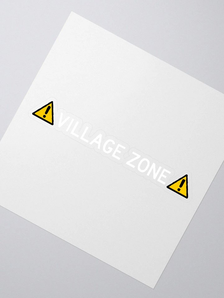 Village Zone Sticker product image (4)