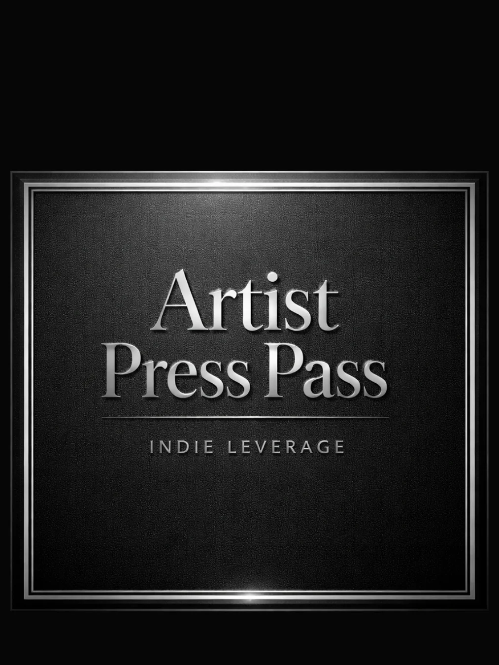 Artist Press Pass - Silver Edition product image (1)