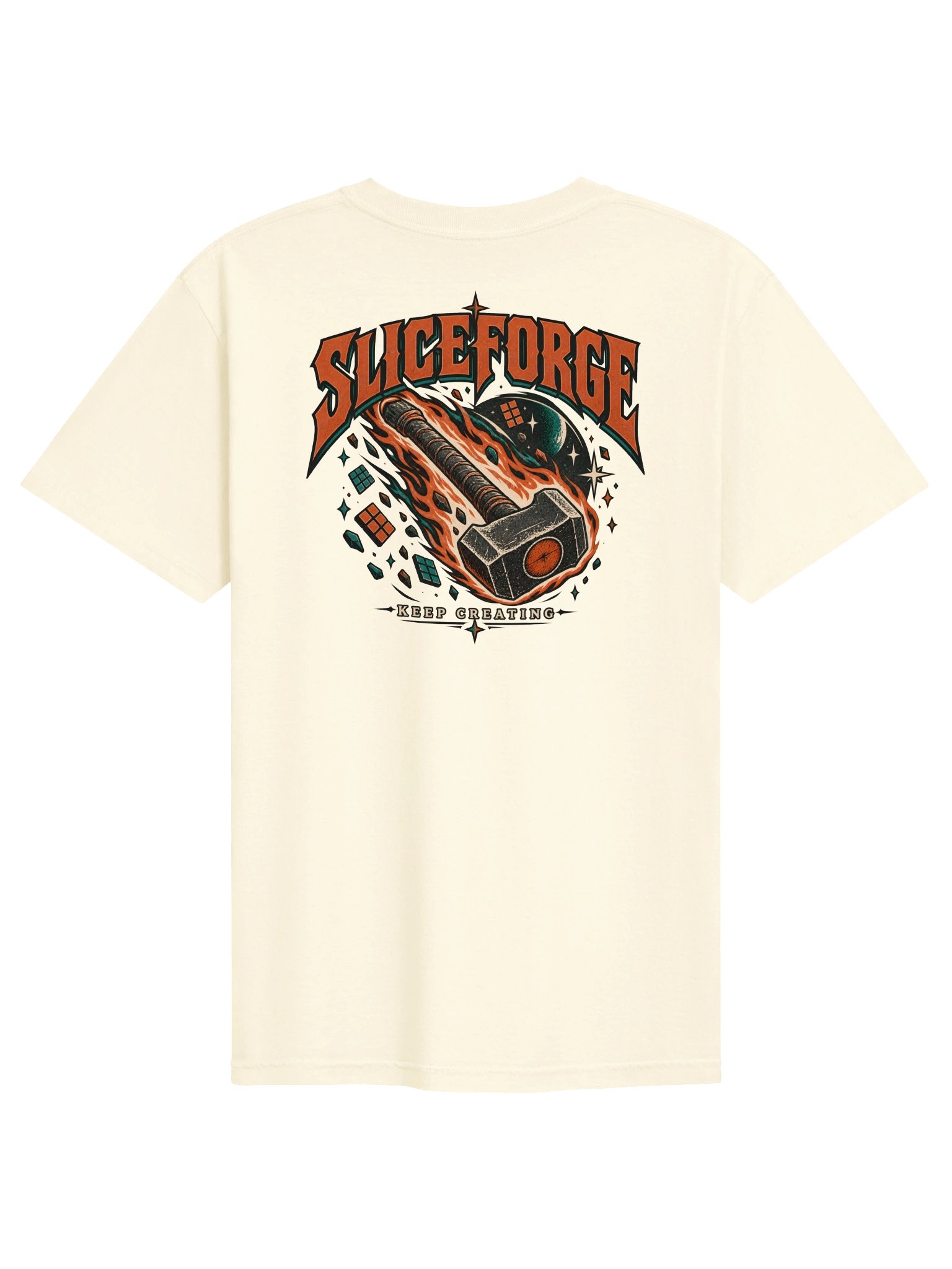 Keep Creating Heavyweight Tee product image (2)