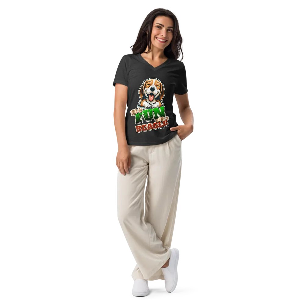 Beagle FUN - V-neck product image (23)