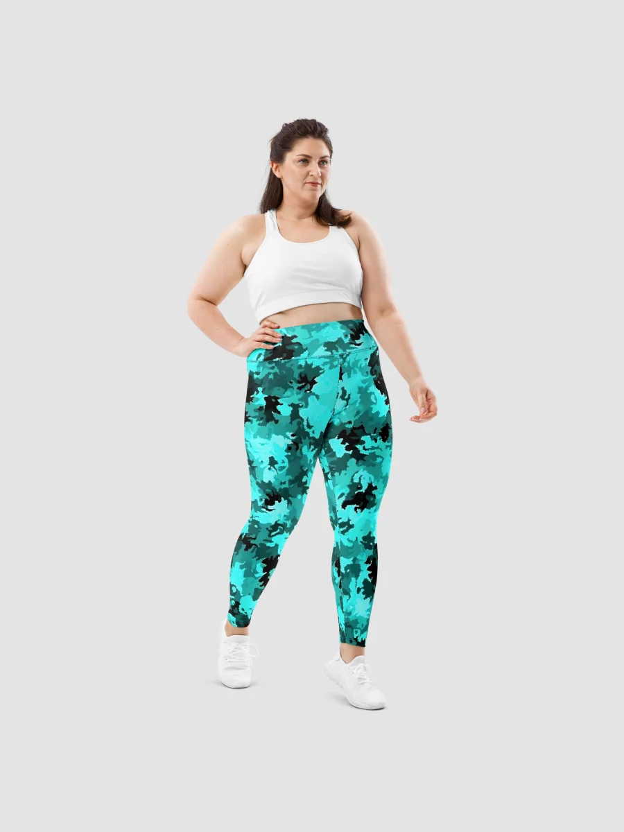 [WhamBlam] All-Over Print Plus Size Leggings product image (1)