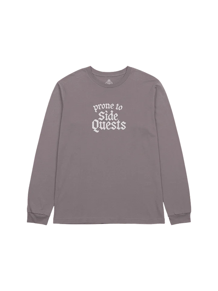 Side Quests long-sleeve tee (dark) product image (18)