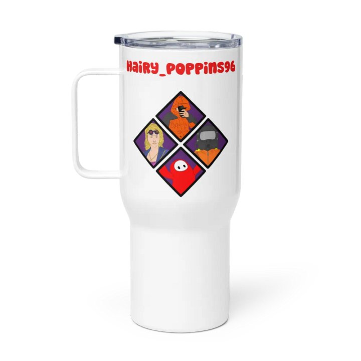 Diamond Character Travel Mug (Best for left handed people) product image (1)