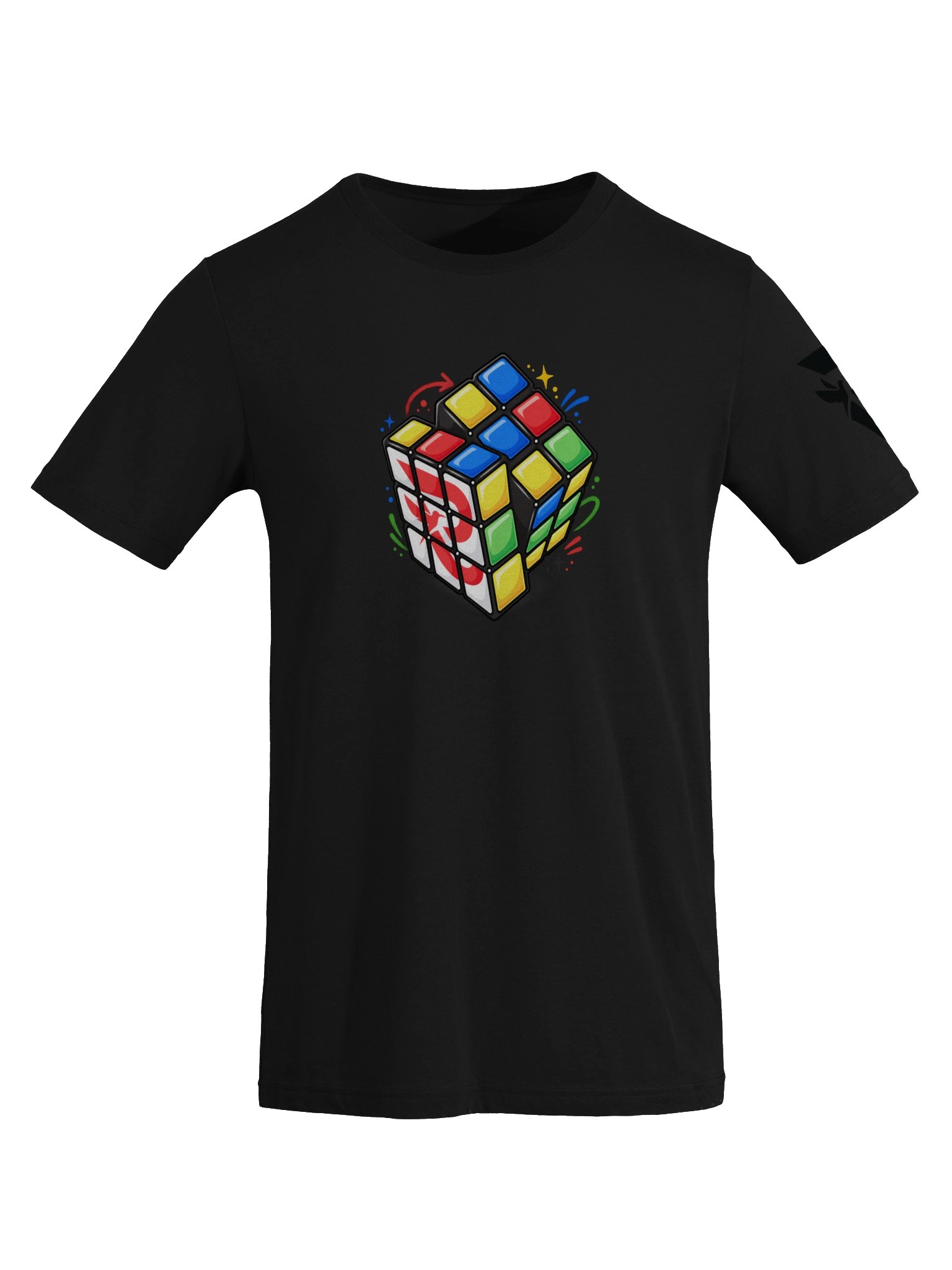 GFM Cartoon Cube Triblend Tee product image (2)