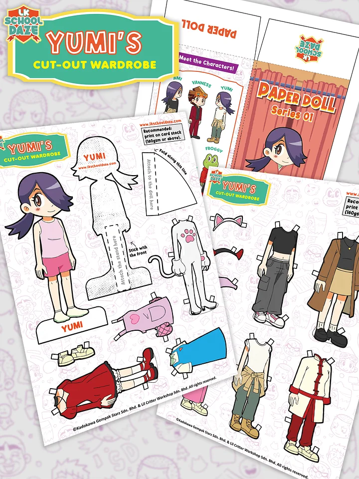 Paper Doll Yumi product image (2)