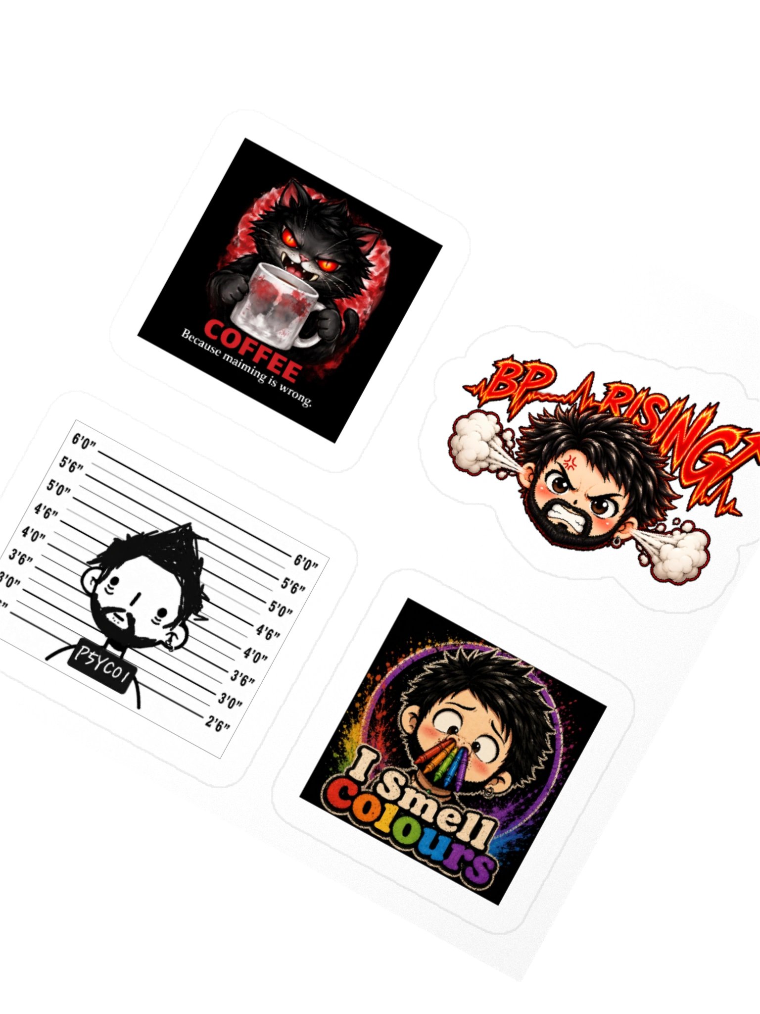 P5YC01 Quirky Meme Sticker Set product image (6)