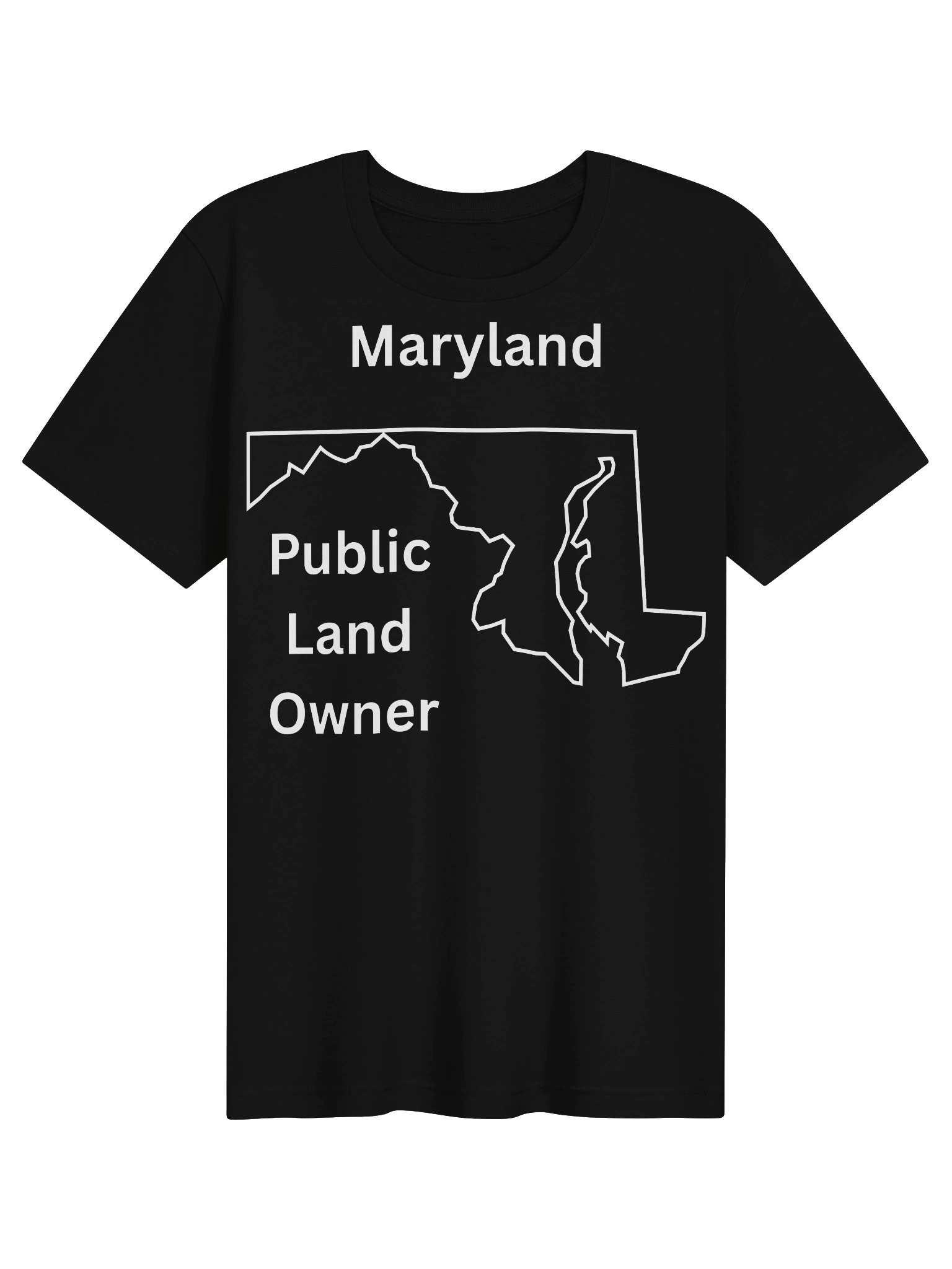 Maryland Public Land Owner T-Shirt product image (4)