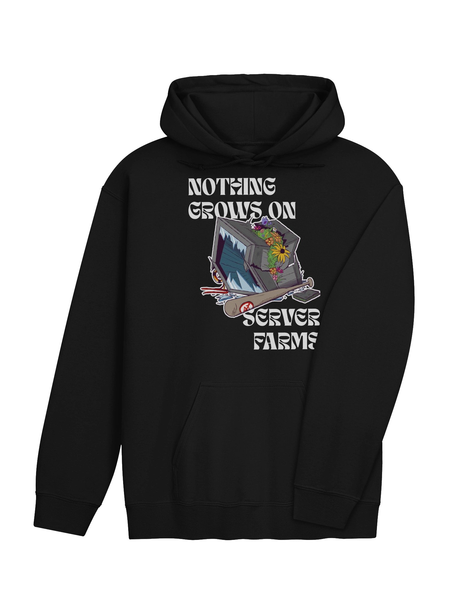 Nothing Grows on Server Farms Hoodie product image (18)