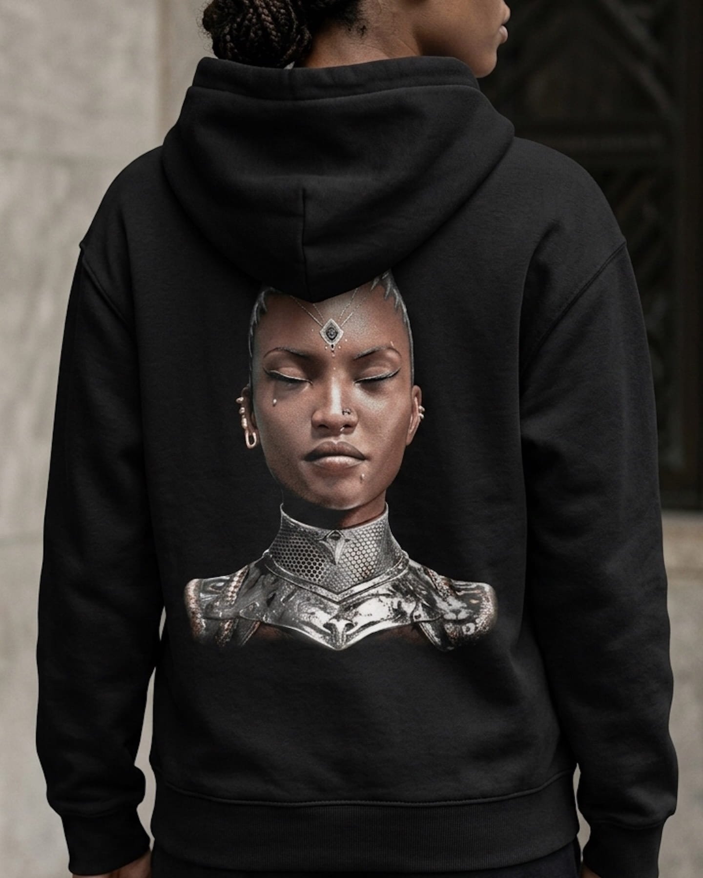 Queen Amanikhatashan · AS Colour Premium Oversized Hoodie product image (6)