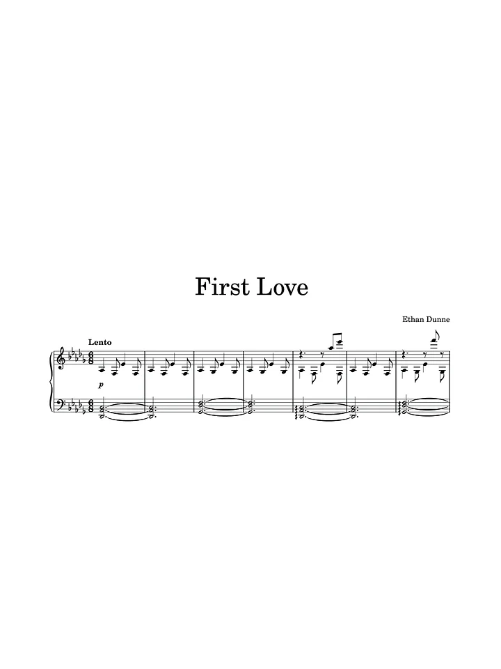 First Love product image (1)