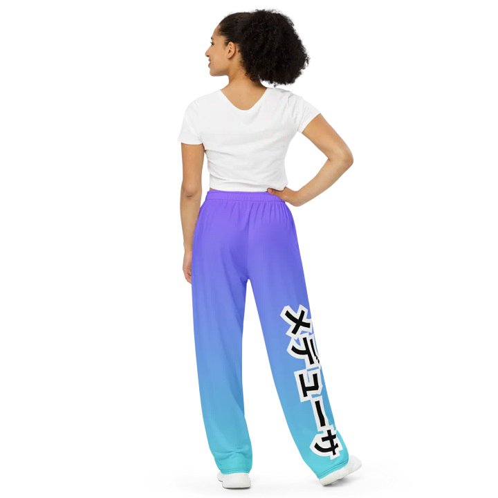 Katacana Wide Leg Pants - aqua product image (2)