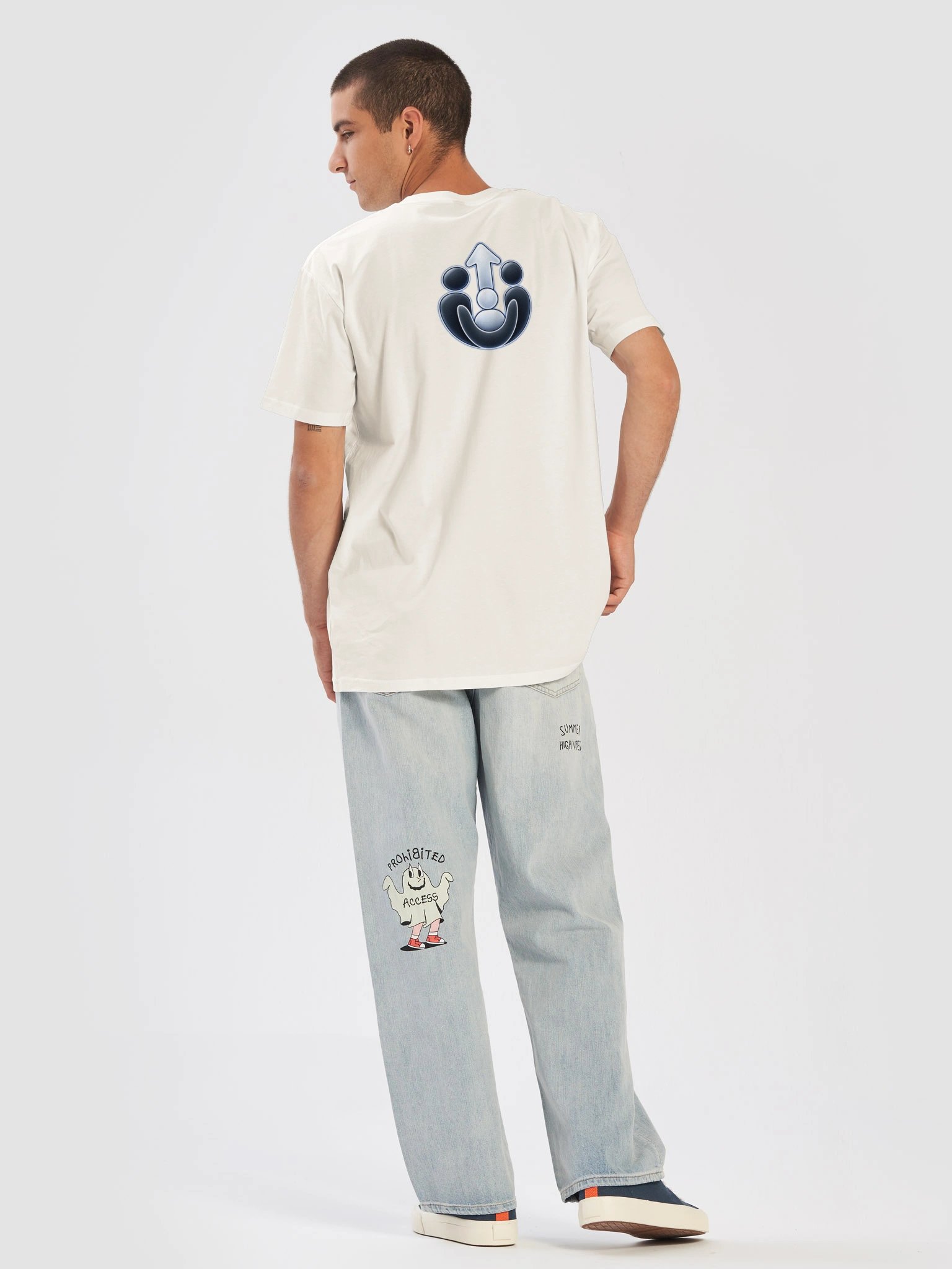 1UpFam Back Emblem Premium T-Shirt product image (14)