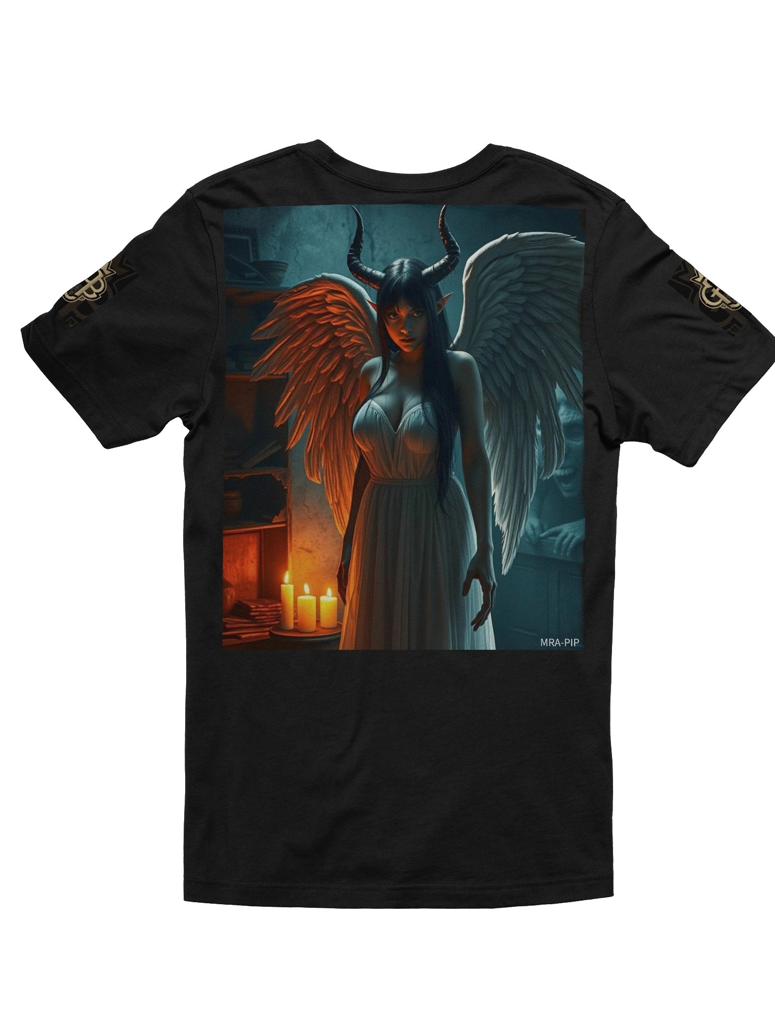 Good Girl bad Girl Gold & Black T-Shirt product image (2)