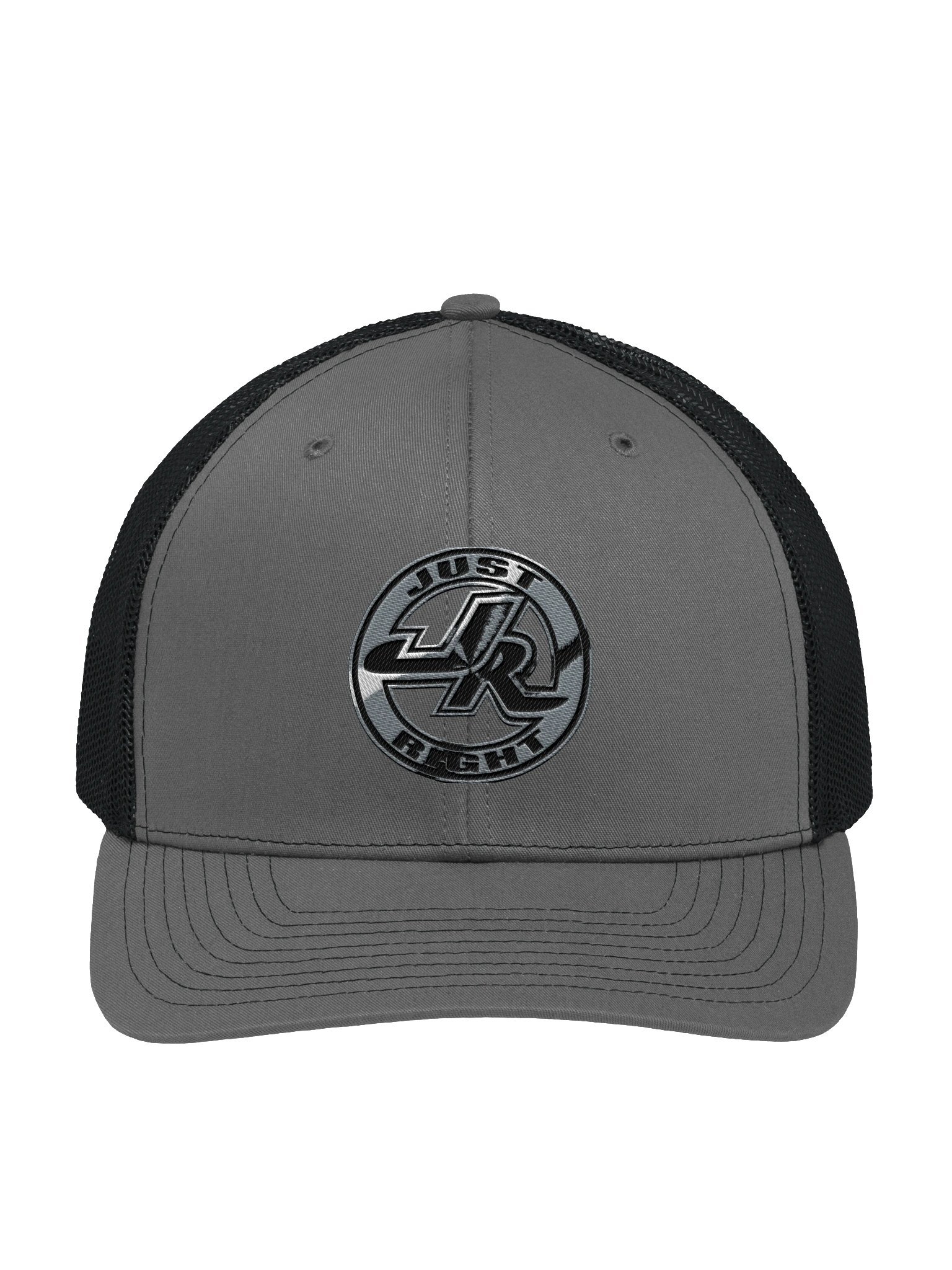 Just Right Circular Logo Trucker Hat product image (1)